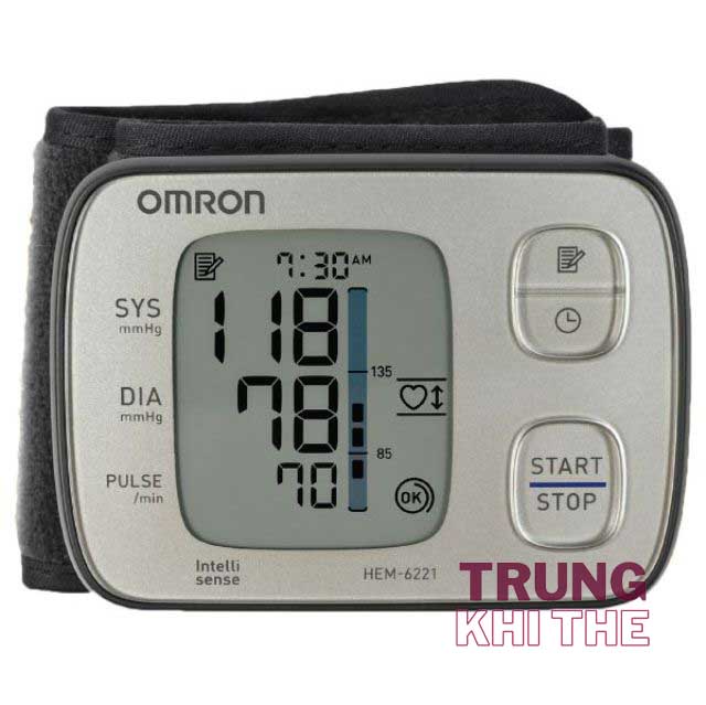 Máy đo huyết áp cổ tay Omron HEM – 6221