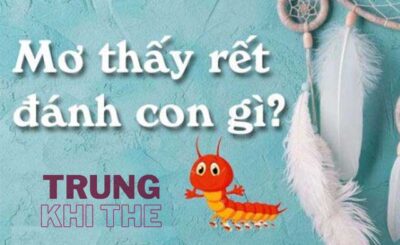 Mơ thấy rết đánh con gì?